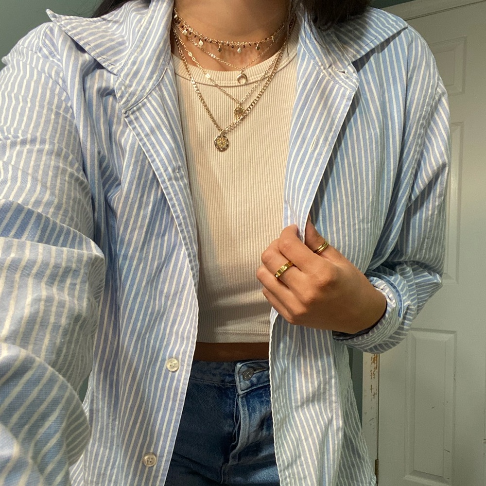 Striped Button Down - Picture 7 of 7
